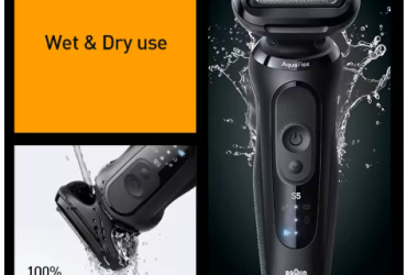 Braun Electric Shaver Series S5 Pro+ Reciprocating Electric Shaver Men Razors Ipx7 Waterproof Beard Trimmer Wet and Dry Dual