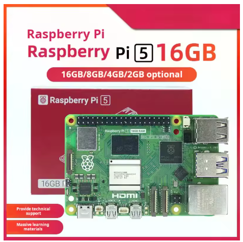 Raspberry Pi 5 2GB 4GB 8GB RAM Development Board Cortex-A76 WiFi Bluetooth PCIe USB3.0 4K Linux Mini Computer